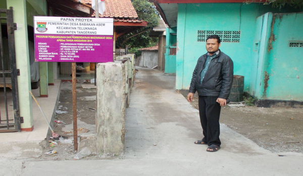 Pembangunan Rabat Beton 2017